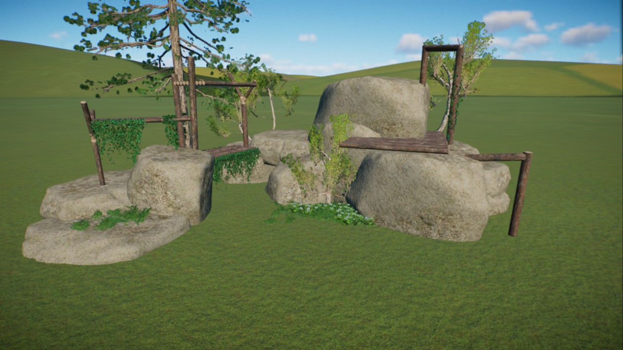Large Animal Climbing Frame VII