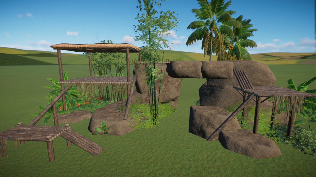 Large Animal Climbing Frame VIII
