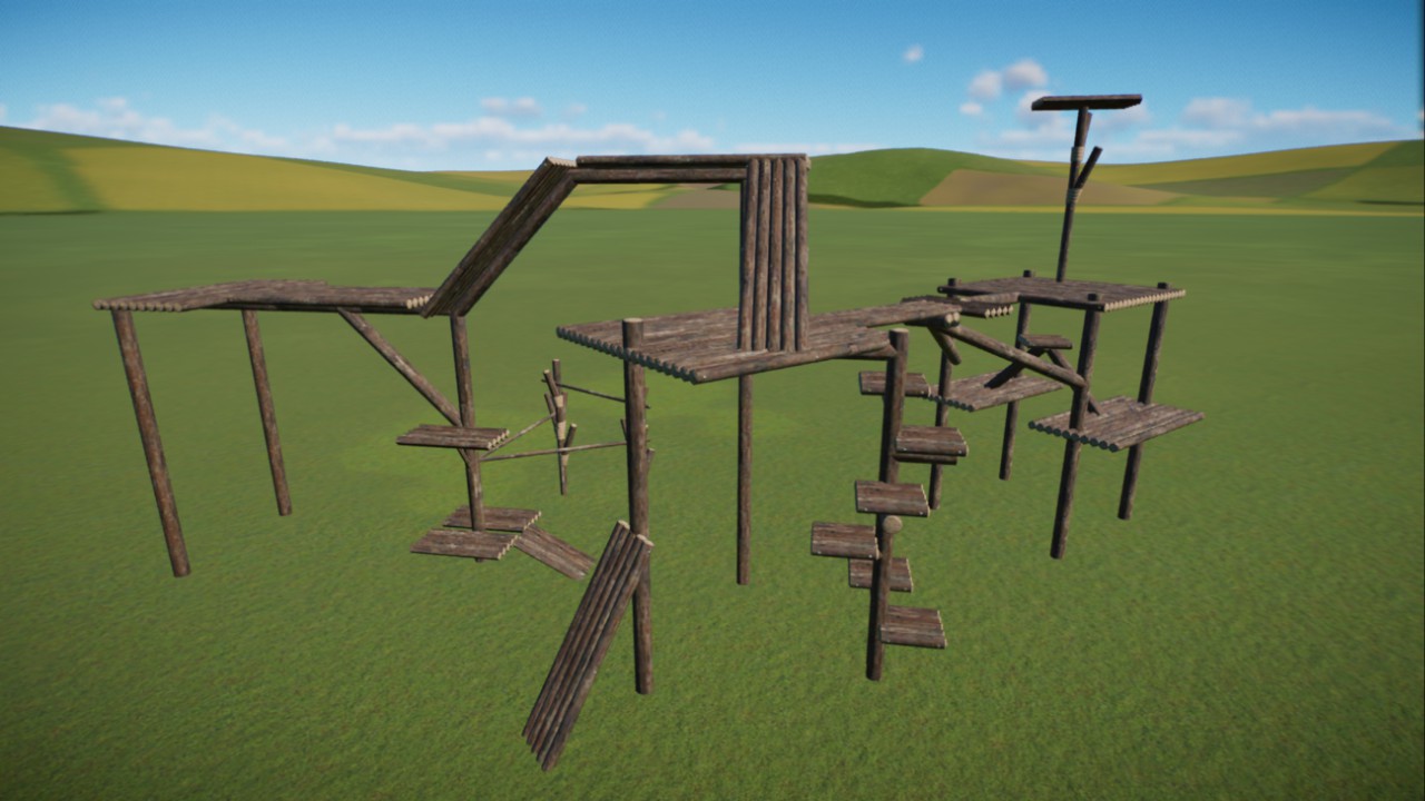 Small Animal Climbing Frame IV