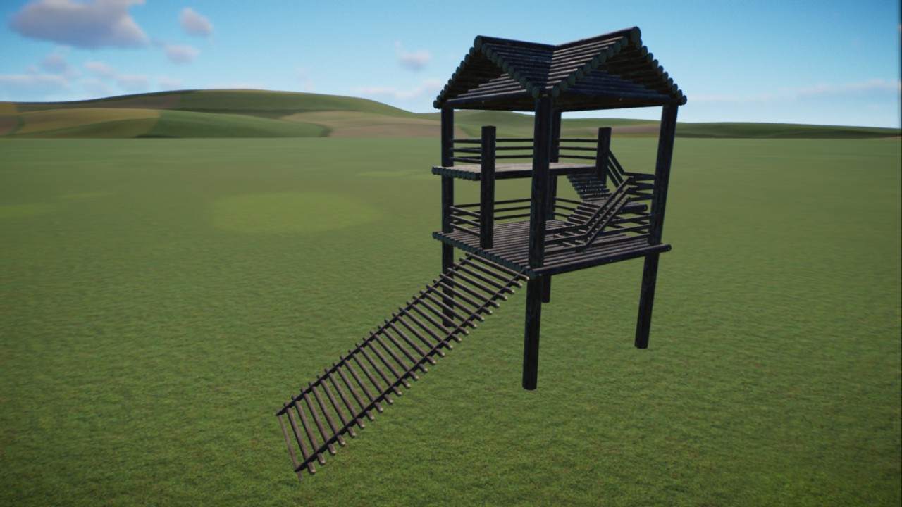 Small Animal Climbing Frame VI