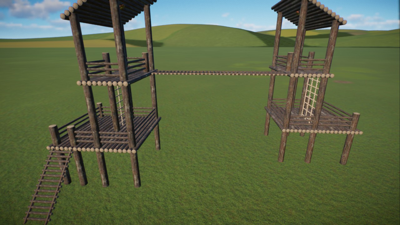 Small Animal Climbing Frame VII