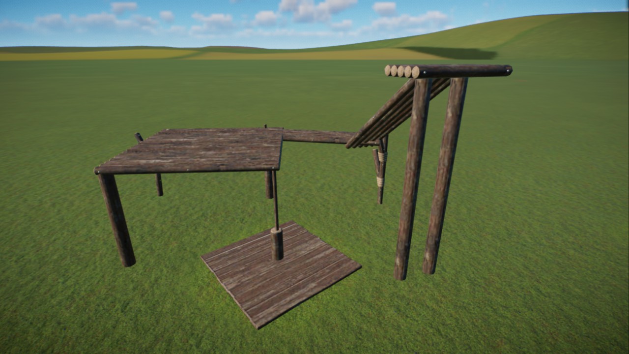 Small Animal Climbing Frame VIII
