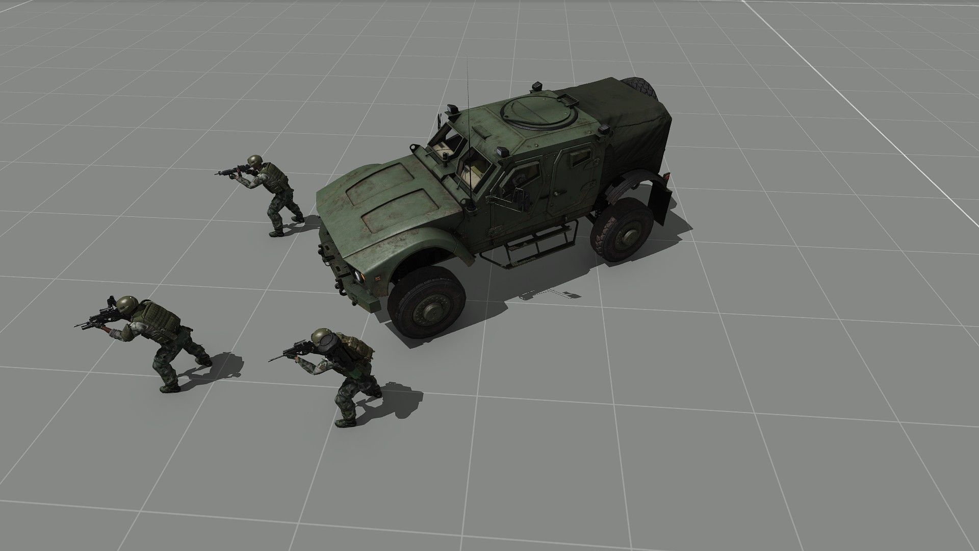 FAF MOT HUNTER UNARMED GUARD
