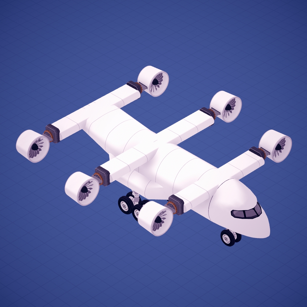 Electric VTOL freighter
