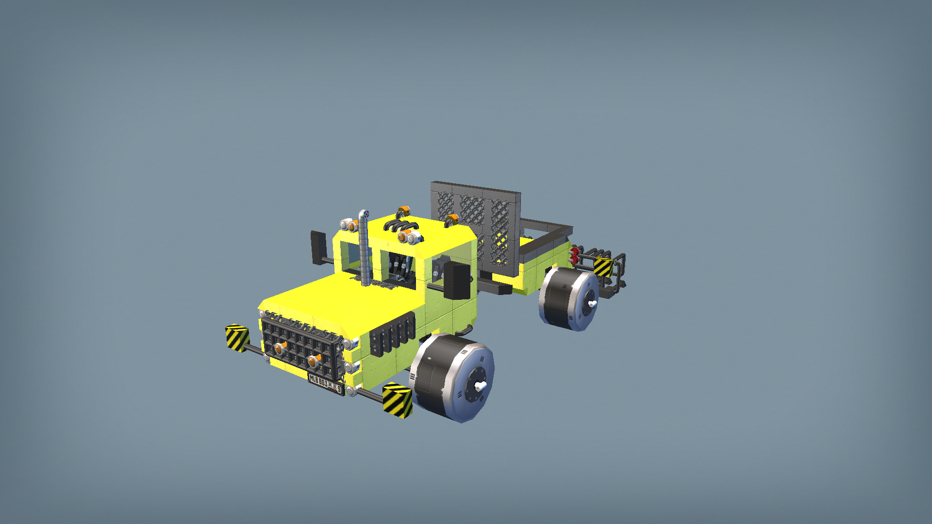 Articulated tractor log-loader version (4x4)