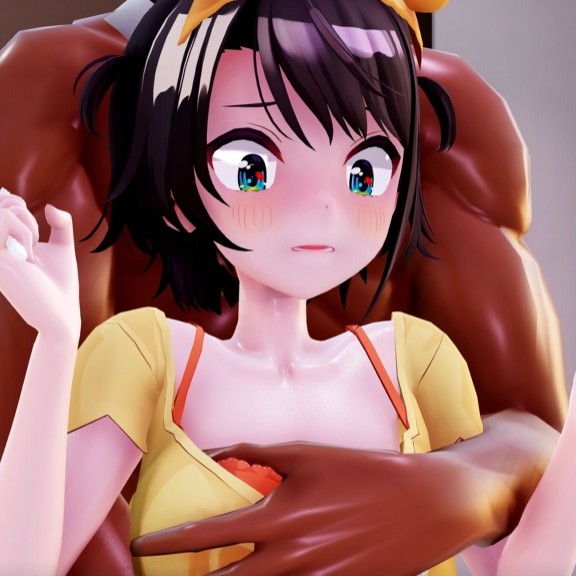 「お部屋着〇バちゃんに、モーニング悪戯H」