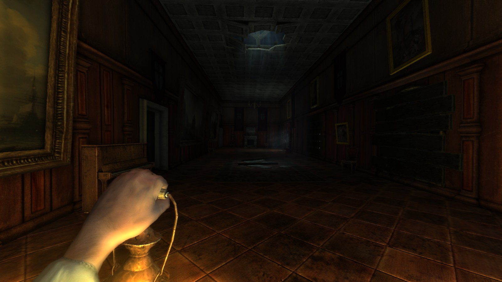 Игровой процесс Amnesia: The Dark Descent