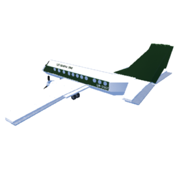 Softbody AIR LINER Saab 340 (Teysariv air with dummies inside)