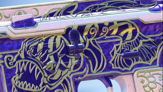 M4A1-S | THE GOLDEN FISH TALE purple (IRIDESCENT)