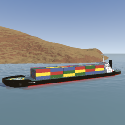 Container Ship by Uncle T