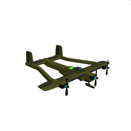Triple Prop Assault Plane preview
