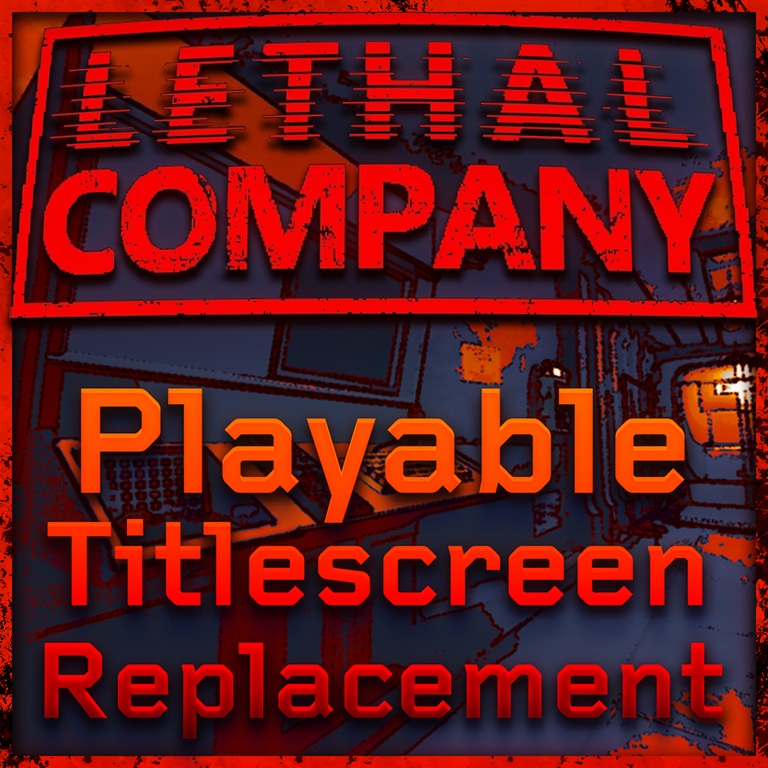 Lethal Company Playable Titlescreen Replacement