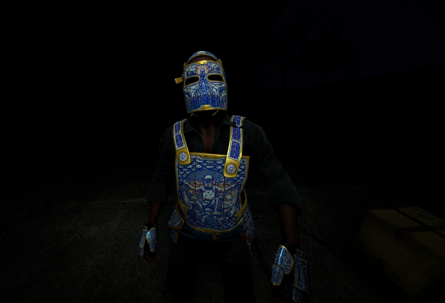 Porcelain Facemask