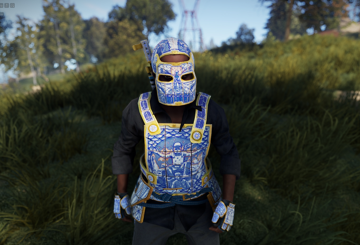 Porcelain Facemask