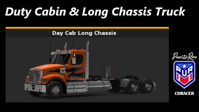 Western Star Day Cab Long Chassis