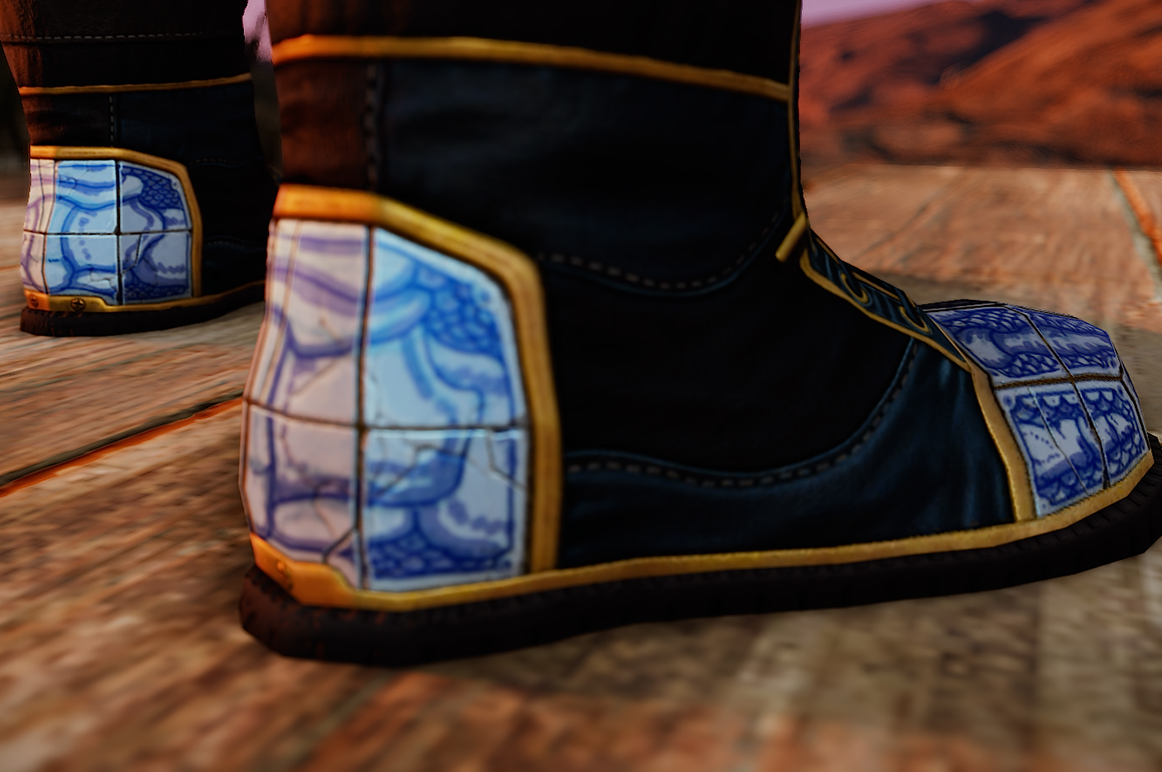 Porcelain Boots