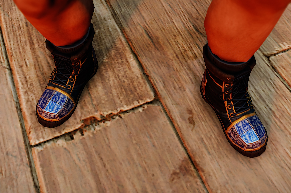 Porcelain Boots