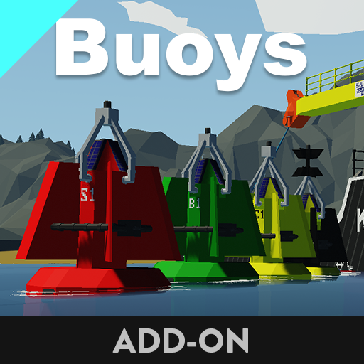 Buoys with breakwater