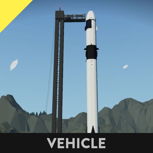 falcon9 and dragon (automatic & self landing booster)