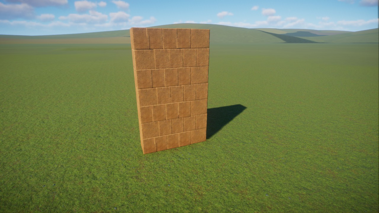 Custom Indian Brick Wall