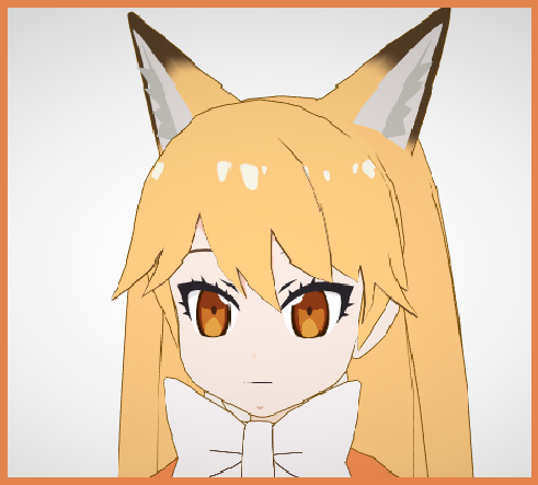 Kemono Friends Ezo Red Fox (キタキツネ　アニメ版) [Playermodel & NPC]

