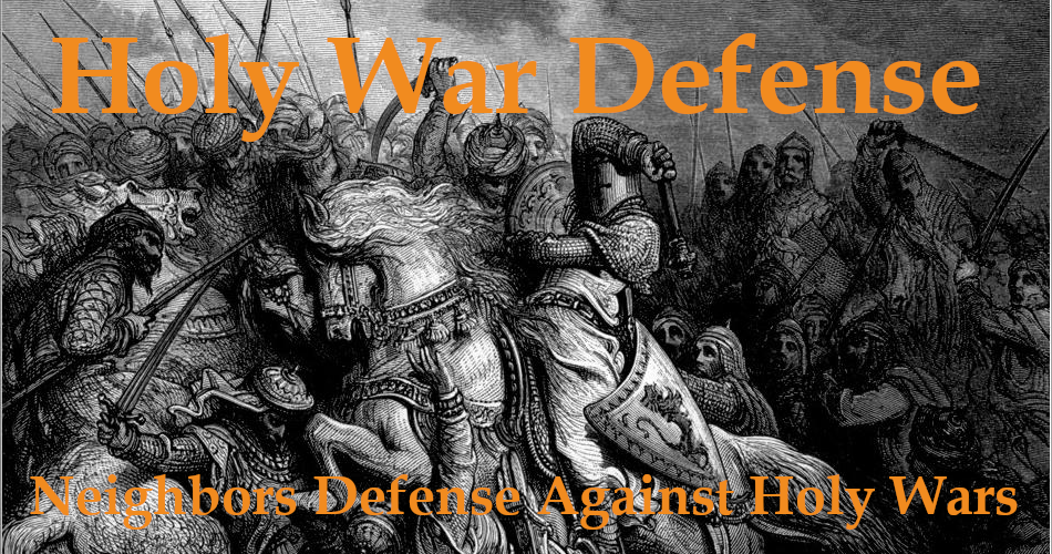 Neighbors Defend Against Holy Wars