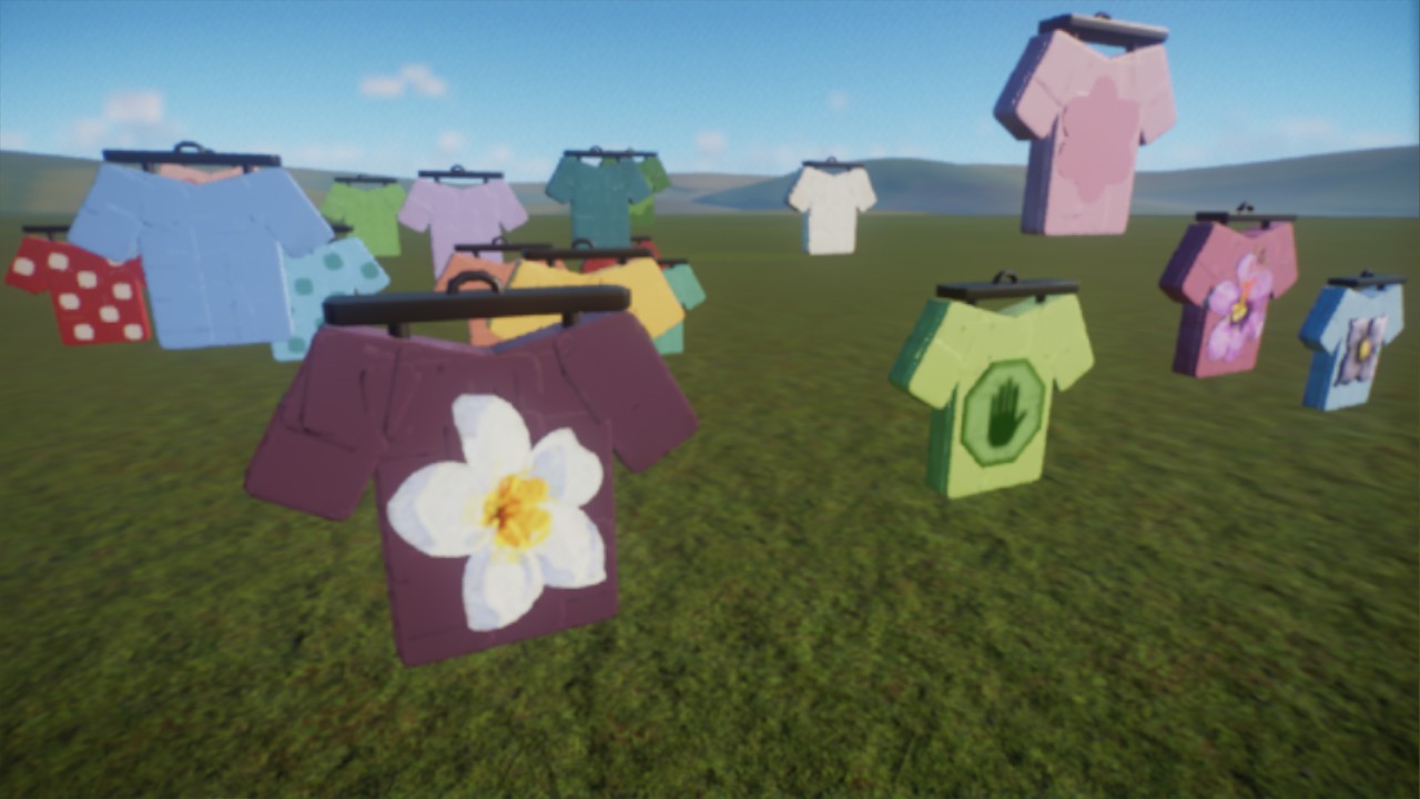 Anna's: "Design T-Shirts" - Vendor Props - Fashion Store Items