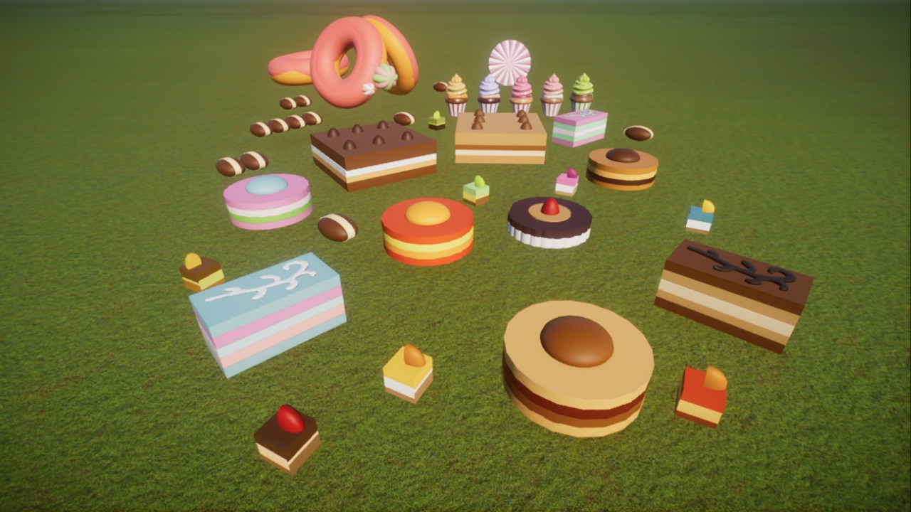 Anna's: Big Candy Collection - Candy styled Deco Elements