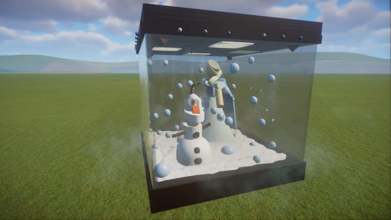 'Frozen in the Box' - Disney Princess - Show Case - Elsa and Olaf