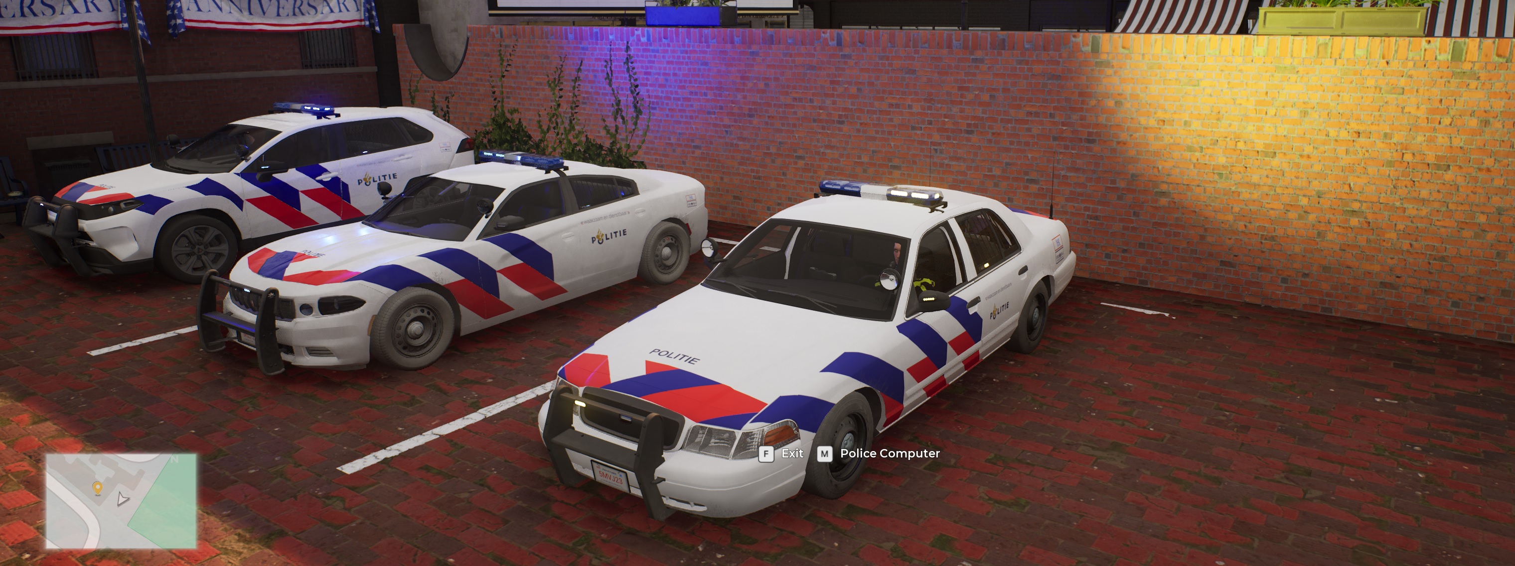 Dutch Police ELS Lights (Blue/Yellow)(NL)