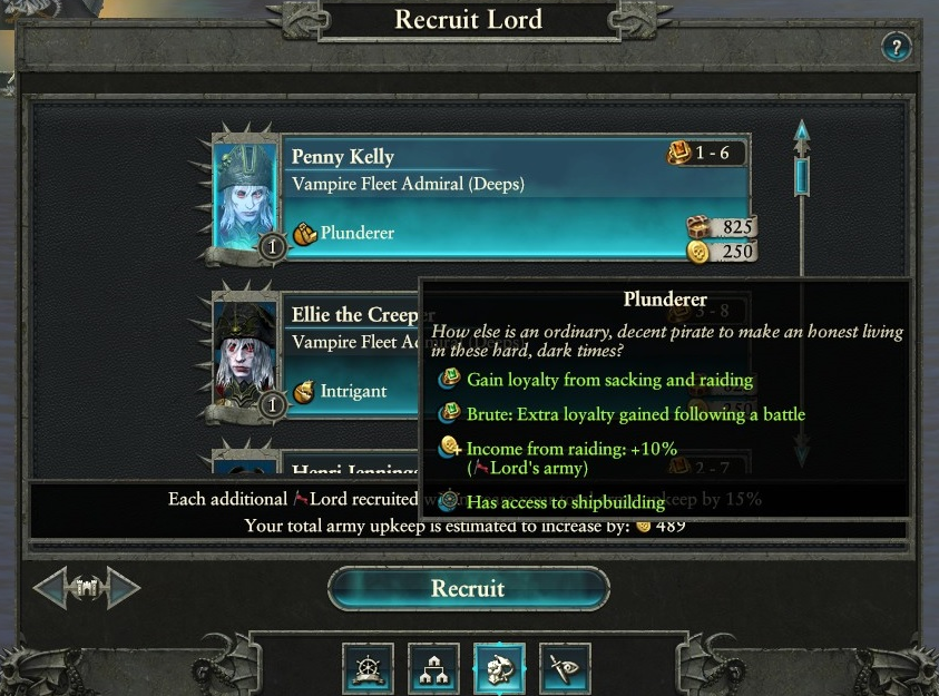 Shipbuilding for Generic Vampirate Lords