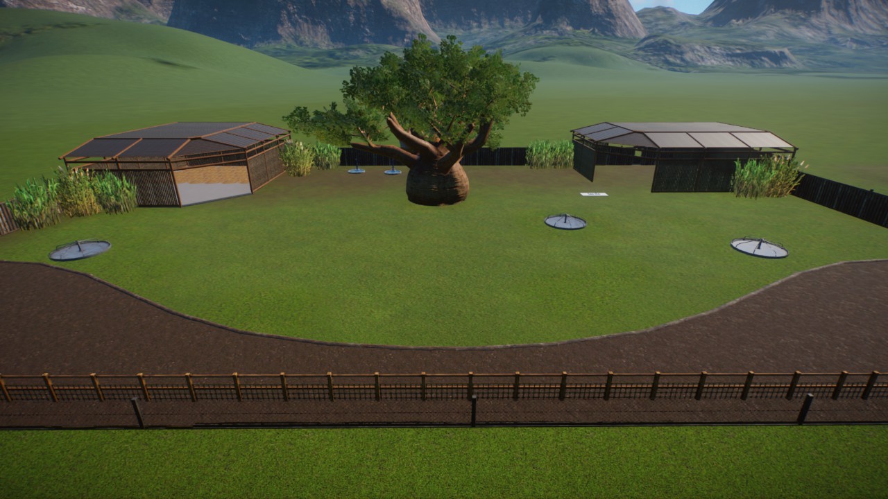 Starter Thomson's Gazelle Habitat by PlasticSwans