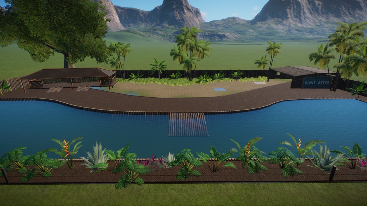 Starter Giant Otter Habitat by PlasticSwans