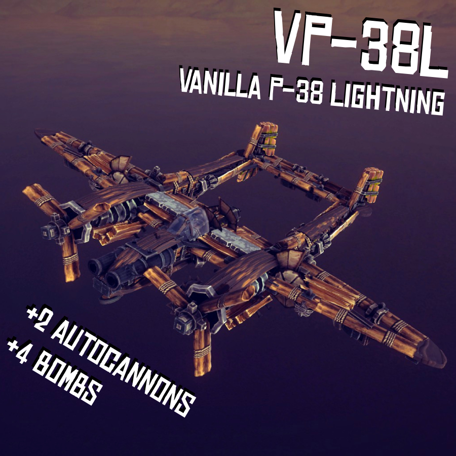 Vanilla P-38L Lightning