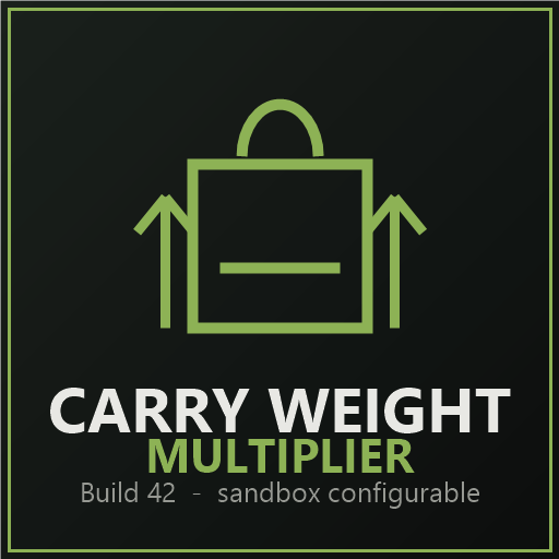 Carry Weight Multiplier – Project Zomboid Mod