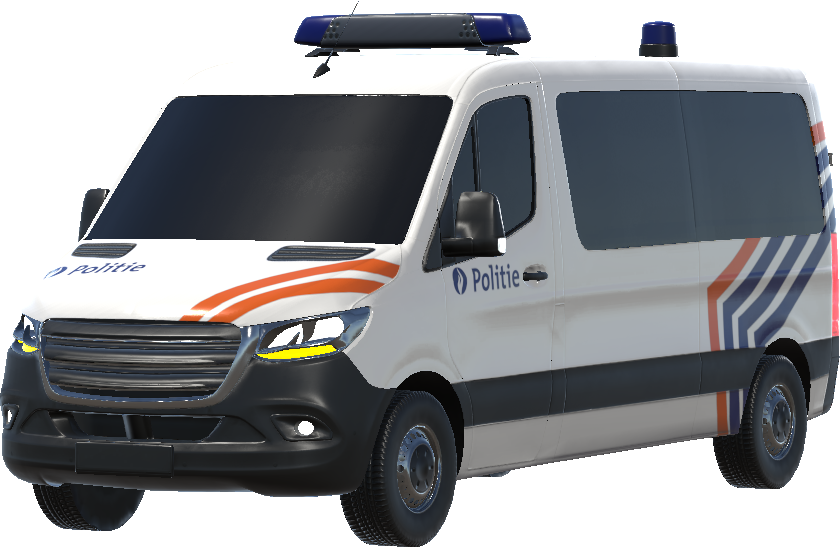 Belgian Police Squad Car Federal