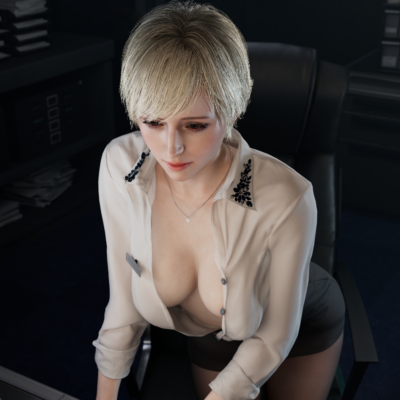 Sherry Birkin Pinup Vertical Xray (Resident Evil) preview