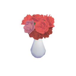 Vased Rose Bouquet