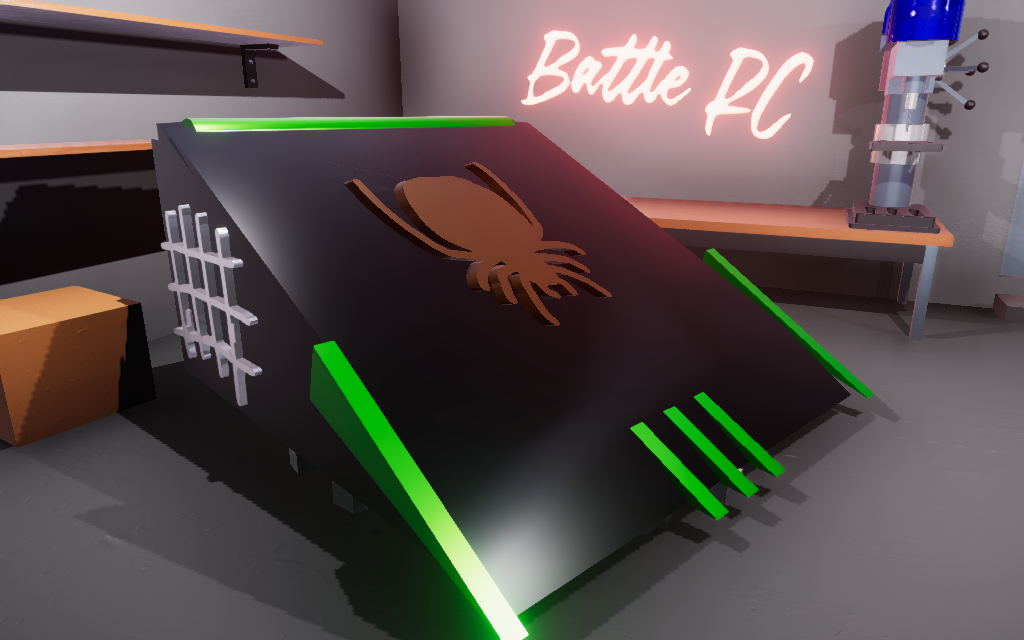 Spyder 2 [Banter Wars Series 1.5 & 2, RoboMania S3, Battle RC OTS1]