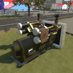 {Fictional} Misery Motors R64-8-8 (Twincharged Radial 64-cylinder) (Generator/Diesel-Electric)
