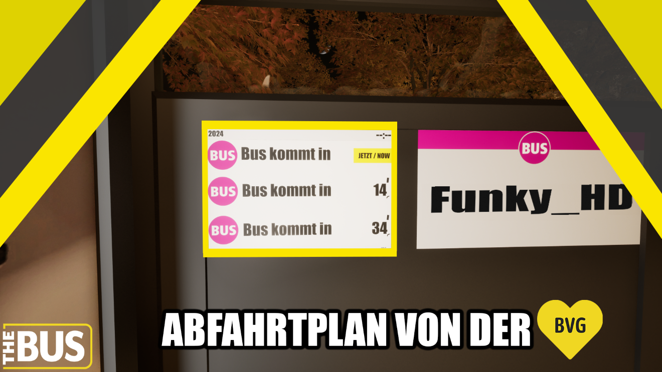 Abfahrtplan Anzeige von der BVG | Haltestelle Anzeige Neu! | by Funky