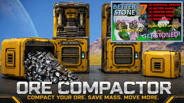 Ore Compactor - Better Stone Patch preview