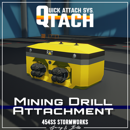 Q9TACH Attachment: Mining Drill