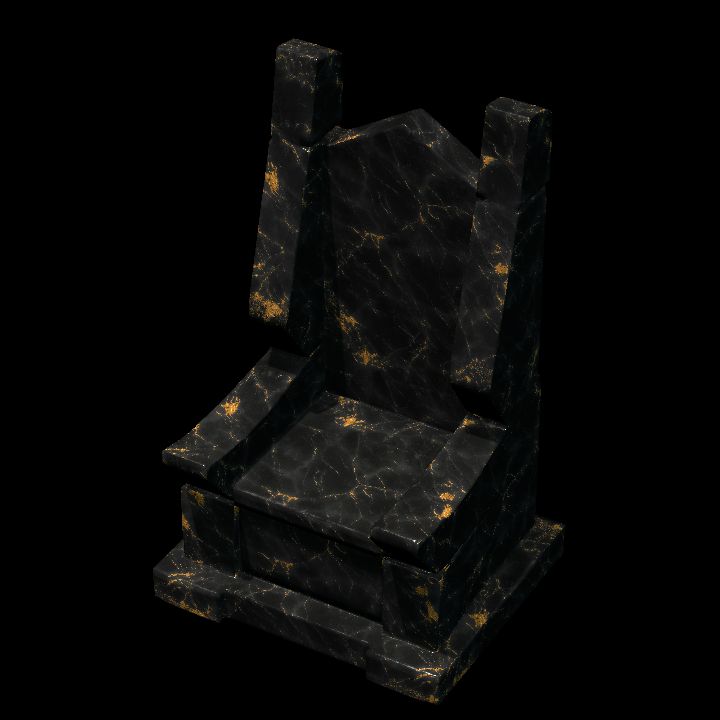 Throne, Pitch & Amber Marble