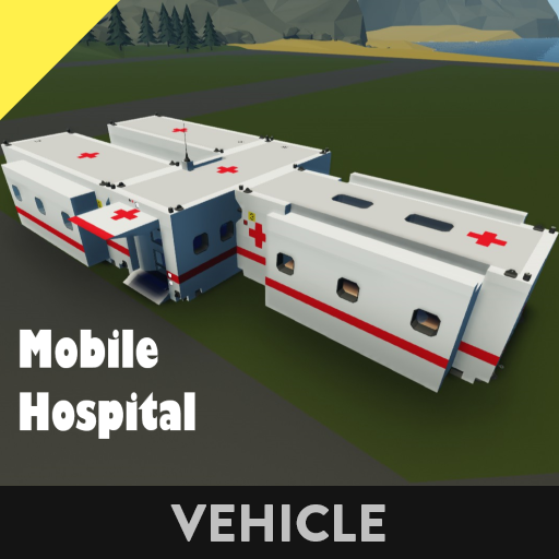 Mobile hospital (foldable containers)