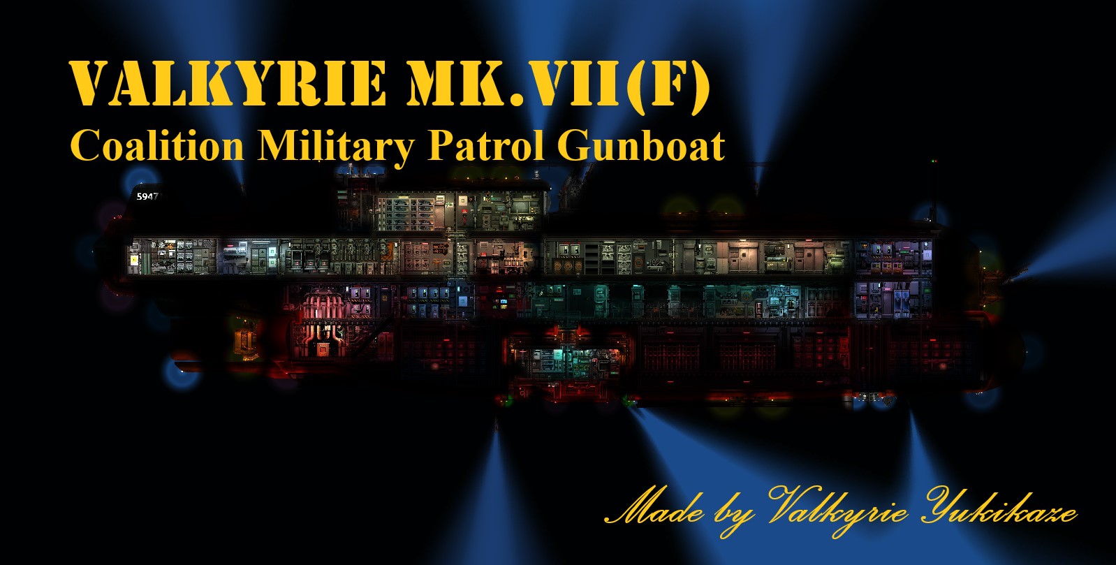 Valkyrie Mk.VII(F) Gunboat – Barotrauma Mod