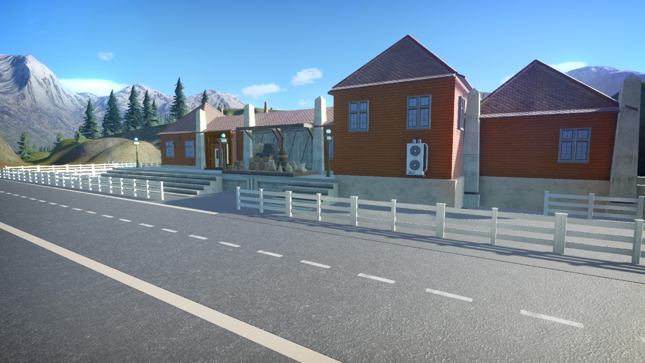 Hill Valley Train Station.