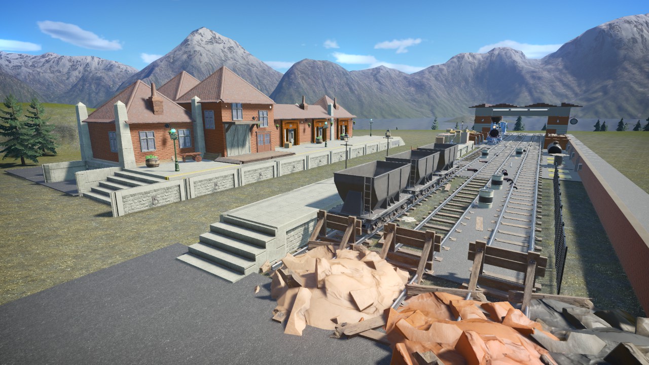 The  Yard  Train  Station