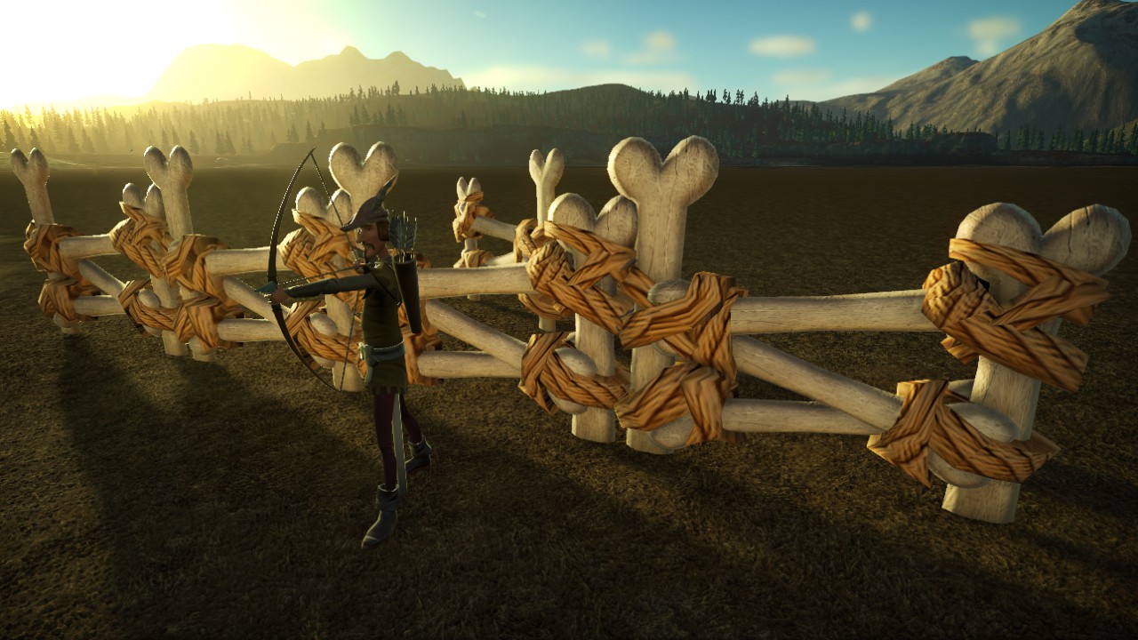 Spooky Bone Fence
