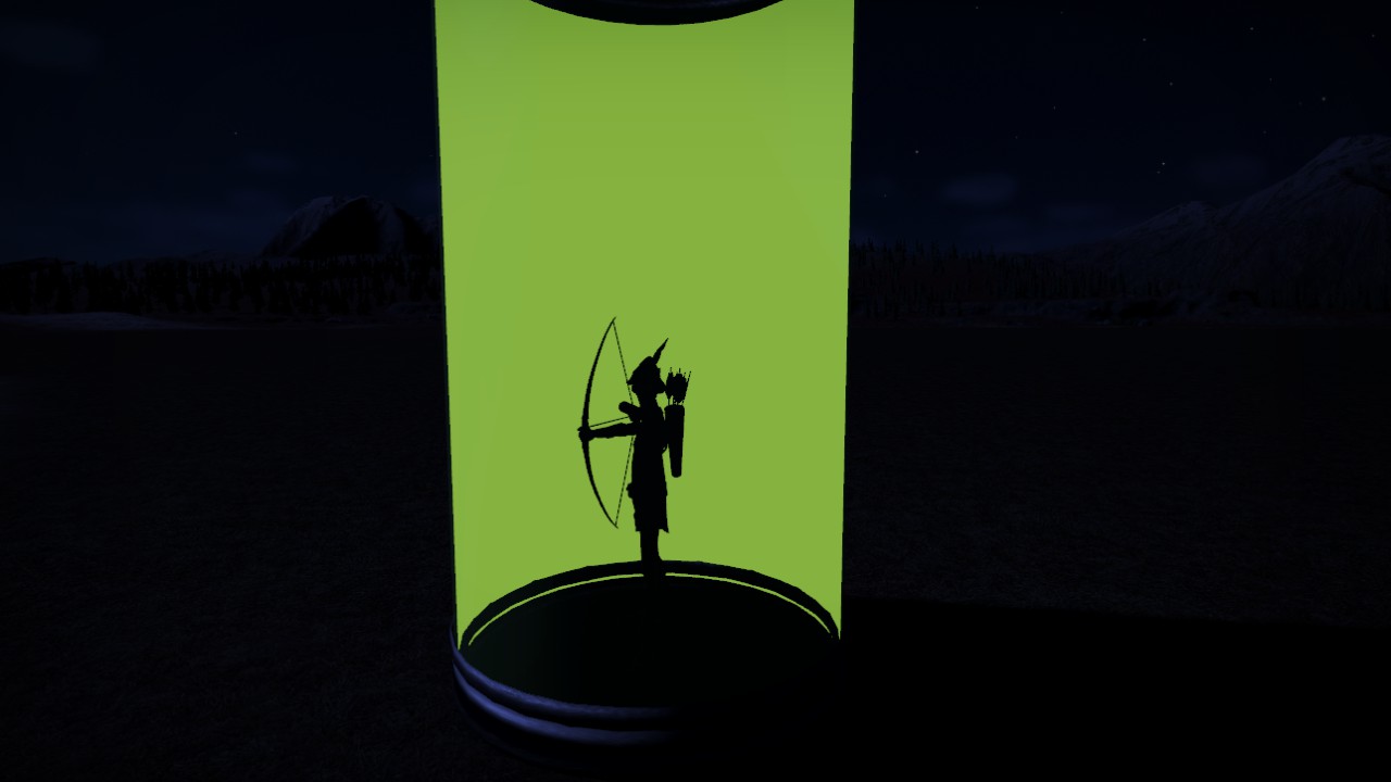 Giant Glowing Tube